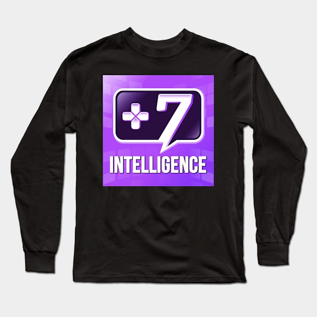 +7 Intelligence Cover Art Long Sleeve T-Shirt by Plus 7 Intelligence